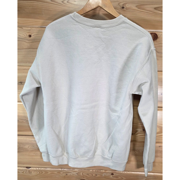 Ariana Grande The Light Is Coming Cream Sweatshirt Crewneck Adult M Stain Read - Picture 3 of 12